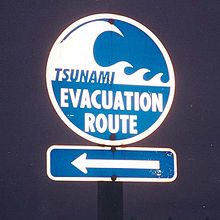 Description: Description: Description: Description: Photo of evacuation sign